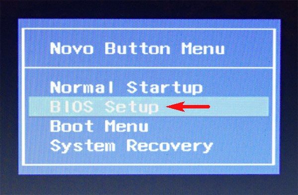Di sana Anda dapat menggunakan panah untuk memilih boot BIOS atau Menu Boot
